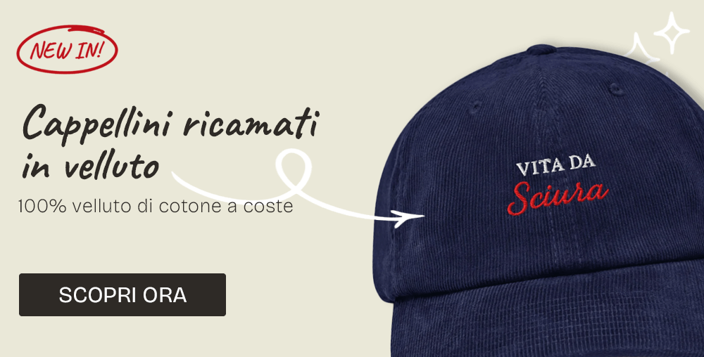 Cappellini ricamati in velluto