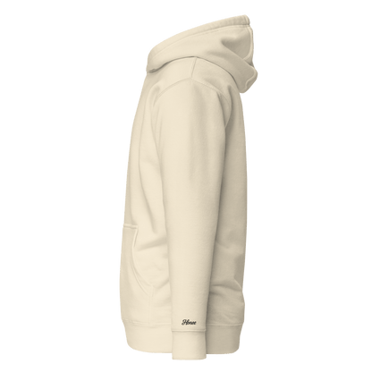 Felpa ricamata personalizzata con cappuccio, morbida e calda, ideale per momenti importanti.